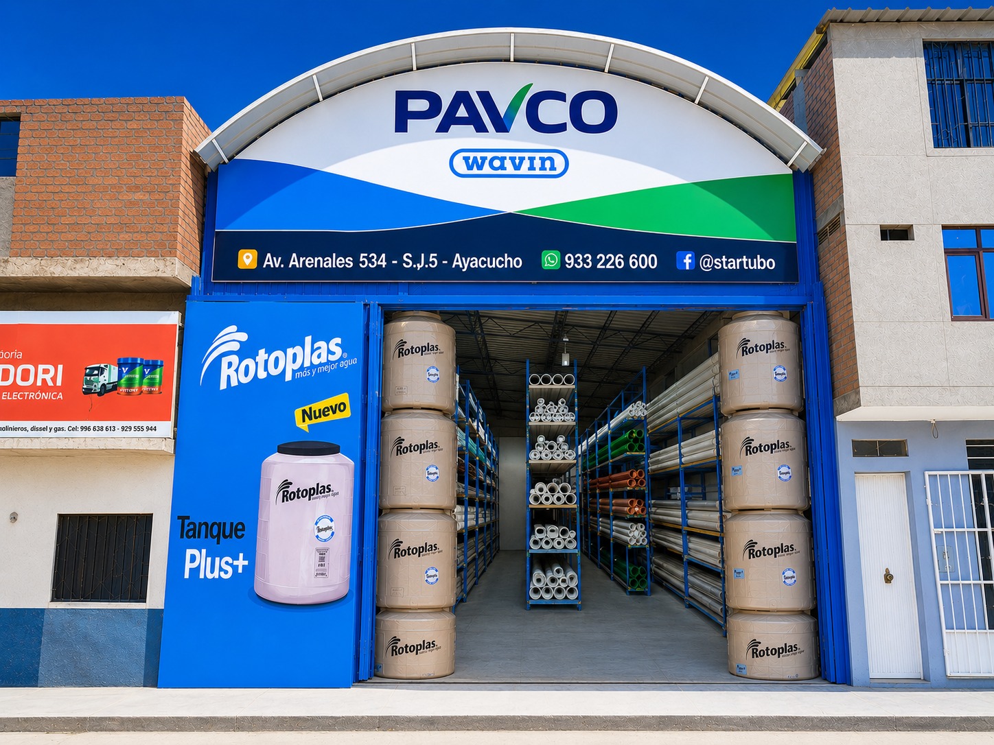 Tienda Startubo de la avenida Arenales en Ayacucho